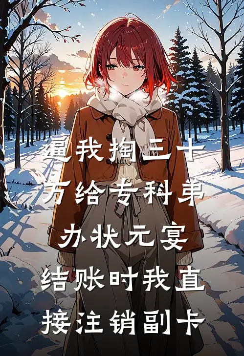 逼我掏三十万给专科弟办状元宴，结账时我直接注销副卡