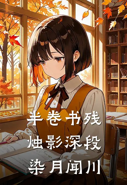 半卷书残烛影深段染月闻川