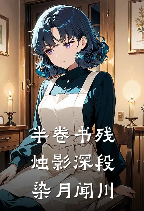 半卷书残烛影深段染月闻川
