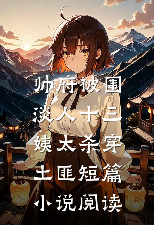 帅府被围，淡人十三姨太杀穿土匪短篇小说阅读