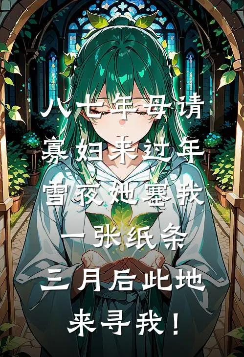 八七年母请寡妇来过年，雪夜她塞我一张纸条，三月后此地来寻我！