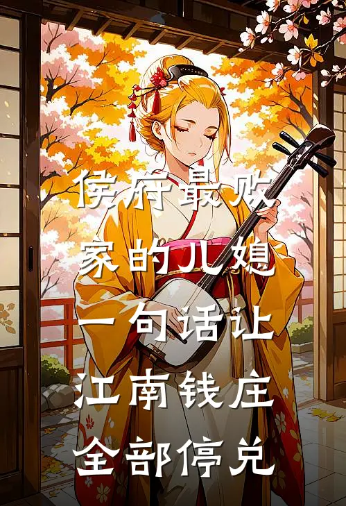 侯府最败家的儿媳，一句话让江南钱庄全部停兑
