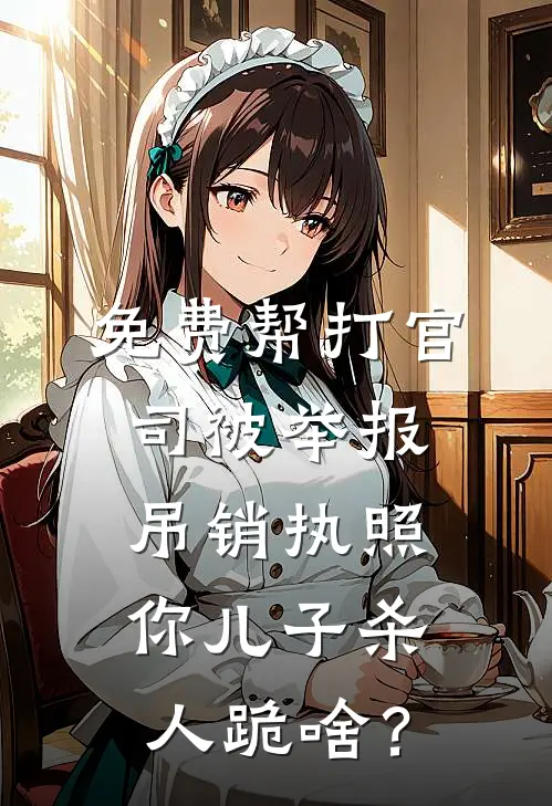 免费帮打官司被举报吊销执照，你儿子杀人跪啥？