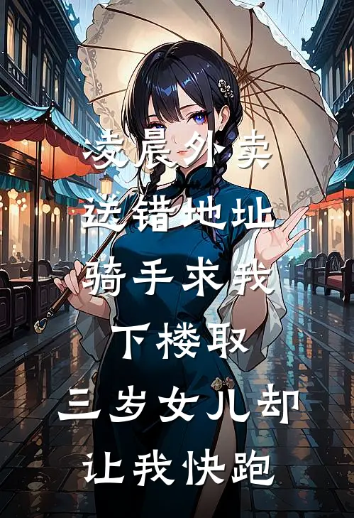 凌晨外卖送错地址，骑手求我下楼取，三岁女儿却让我快跑