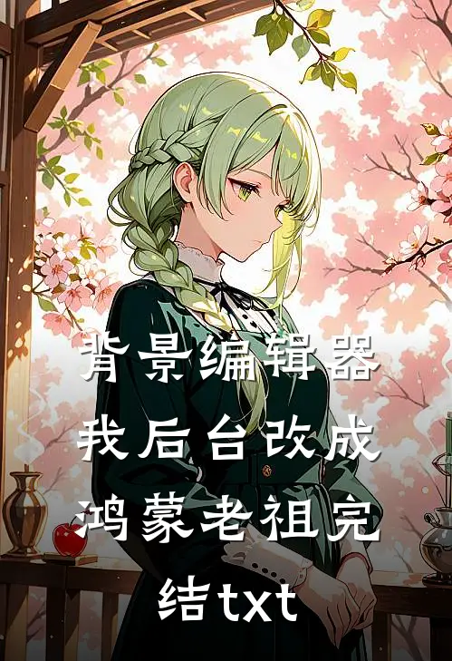 背景编辑器，我后台改成鸿蒙老祖完结txt