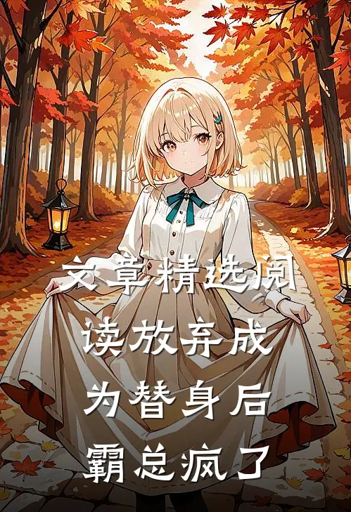 文章精选阅读放弃成为替身后，霸总疯了