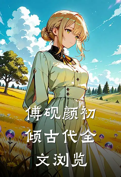 傅砚颜初倾古代全文浏览