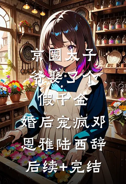 京圈太子爷娶了个假千金，婚后宠疯邓恩雅陆西辞后续+完结